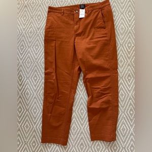 J. Crew High Rise Girlfriend Chino pant NWT